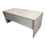 Γραφείο εργασίας Armadi pakoworld σε sonoma-λευκή απόχρωση 180x80x75εκ Γραφείο εργασίας Armadi pakoworld σε sonoma-λευκή απόχρωση 180x80x75εκ