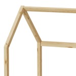 Παιδικό κρεβάτι Bendina τ. Montessori με συρτάρι pakoworld ξύλο πεύκου σε φυσική απόχρωση 70x140εκ