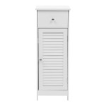 Ντουλάπι-στήλη Chesy pakoworld mdf λευκό 32x30x87εκ
