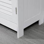 Ντουλάπι-στήλη Chesy pakoworld mdf λευκό 32x30x87εκ