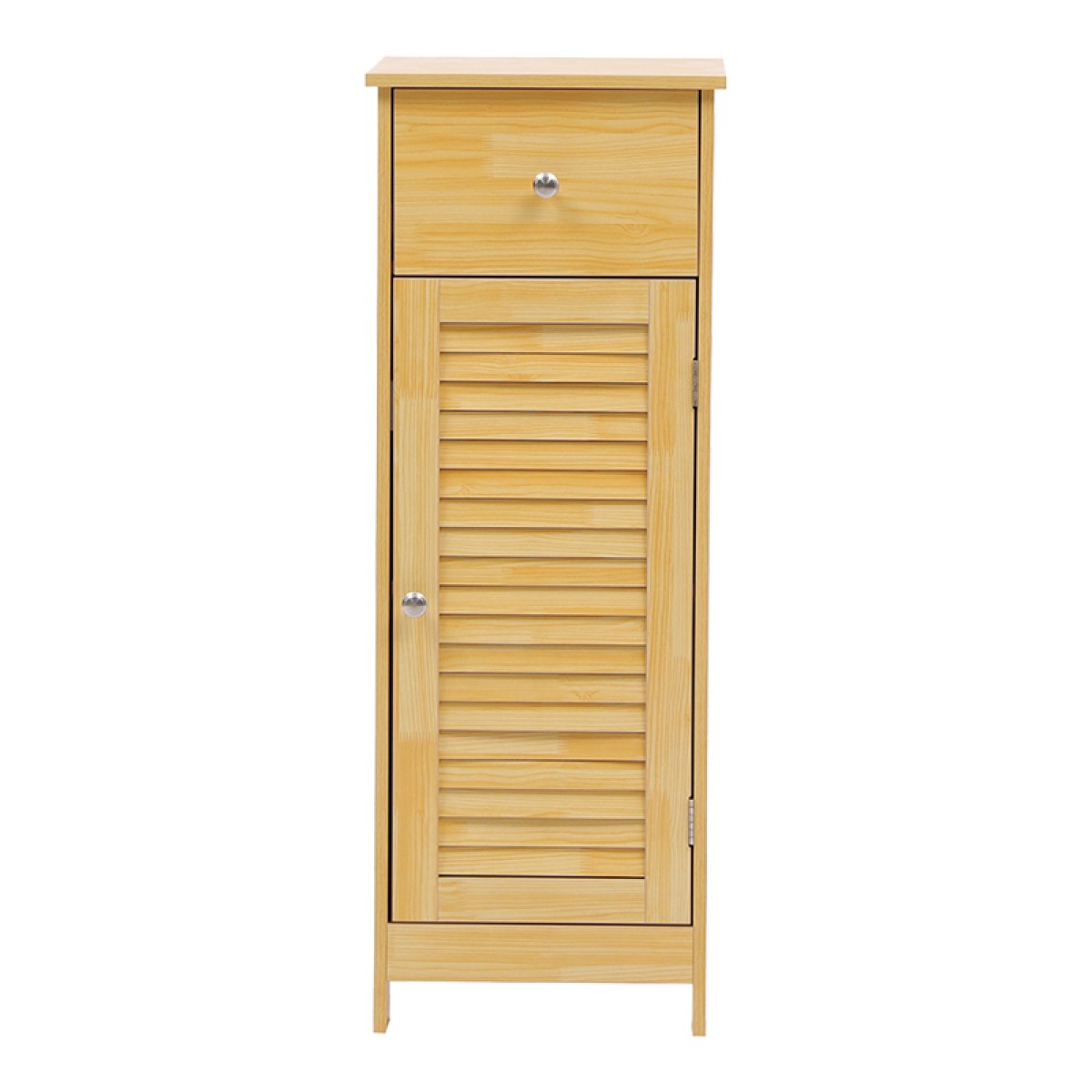 Ντουλάπι-στήλη Chesy pakoworld mdf σε φυσική απόχρωση 32x30x87εκ