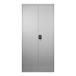 Μεταλλική ντουλάπα Ugren pakoworld σε ανοιχτό γκρι 70x40x180εκ
