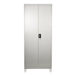 Μεταλλική ντουλάπα Ugren pakoworld σε ανοιχτό γκρι 70x40x190εκ
