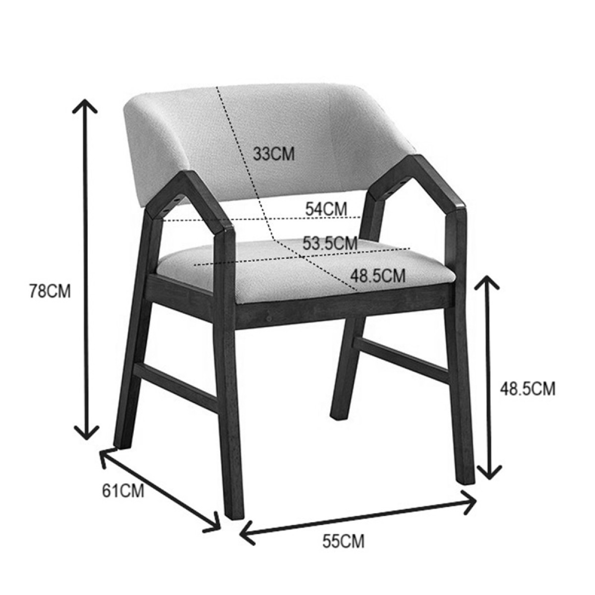 Τραπεζαρία Eleganza-Livia pakoworld σετ 7τεμ mdf σε καρυδί-εκρού απόχρωση 180x99x75.8εκ