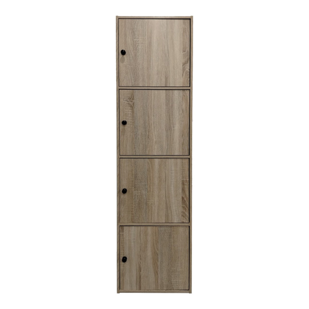 Ντουλάπι-στήλη Gabino pakoworld σε sonoma απόχρωση 40x39x158εκ