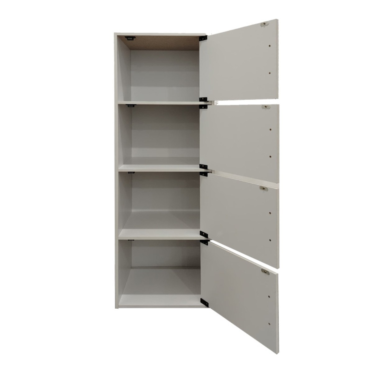 Ντουλάπι-στήλη Gabino I pakoworld σε λευκή απόχρωση  40x34.5x120εκ