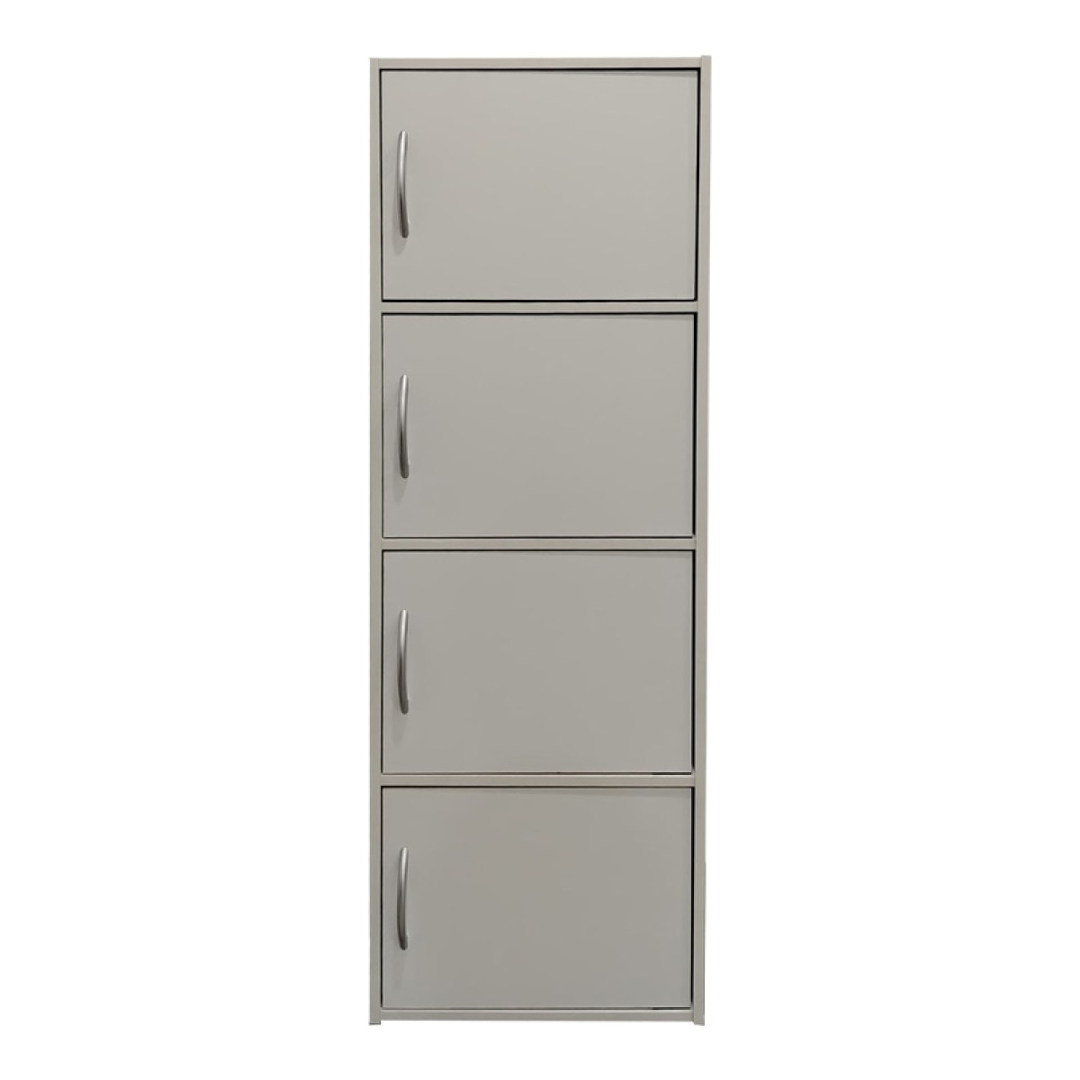 Ντουλάπι-στήλη Gabino I pakoworld σε λευκή απόχρωση  40x34.5x120εκ