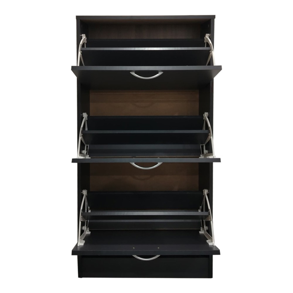 Παπουτσοθήκη Savaz pakoworld σε ανθρακί απόχρωση 60x24x114εκ