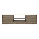 Έπιπλο τηλεόρασης Sasa pakoworld σε sonoma απόχρωση 150x35x41.5εκ