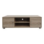 Έπιπλο τηλεόρασης Serank pakoworld σε sonoma απόχρωση 120x40x40εκ