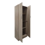 Ντουλάπα δίφυλλη Lego pakoworld σε sonoma απόχρωση 60x42x180εκ