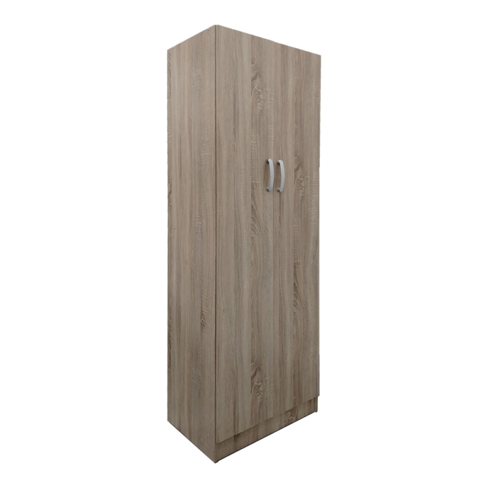 Ντουλάπα δίφυλλη Lego pakoworld σε sonoma απόχρωση 60x42x180εκ