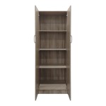 Ντουλάπα δίφυλλη Lego pakoworld σε sonoma απόχρωση 60x42x180εκ