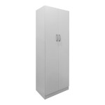 Ντουλάπα δίφυλλη Lego pakoworld σε λευκή απόχρωση 60x42x180εκ