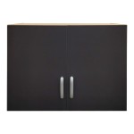 Πατάρι ντουλάπας δίφυλλο Lego pakoworld σε sonoma-ανθρακί απόχρωση 80x42x60εκ