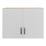 Πατάρι ντουλάπας δίφυλλο Lego pakoworld σε sonoma-λευκή απόχρωση 80x42x60εκ