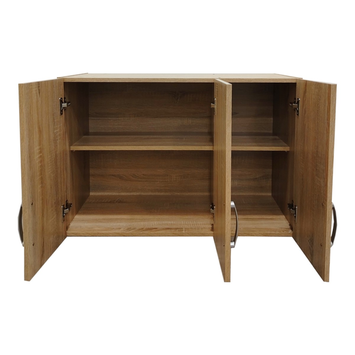 Πατάρι ντουλάπας τρίφυλλο Lego pakoworld σε sonoma απόχρωση 90x41.5x60εκ