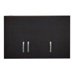 Πατάρι ντουλάπας τρίφυλλο Lego pakoworld σε sonoma-ανθρακί απόχρωση 90x41.5x60εκ