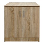 Παπουτσοθήκη-ντουλάπι Souken pakoworld 6 ζευγών σε sonoma απόχρωση 60x40x80εκ