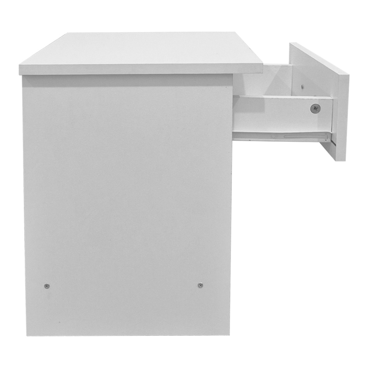 Κομοδίνο Bedy pakoworld λευκό 40x34x42εκ