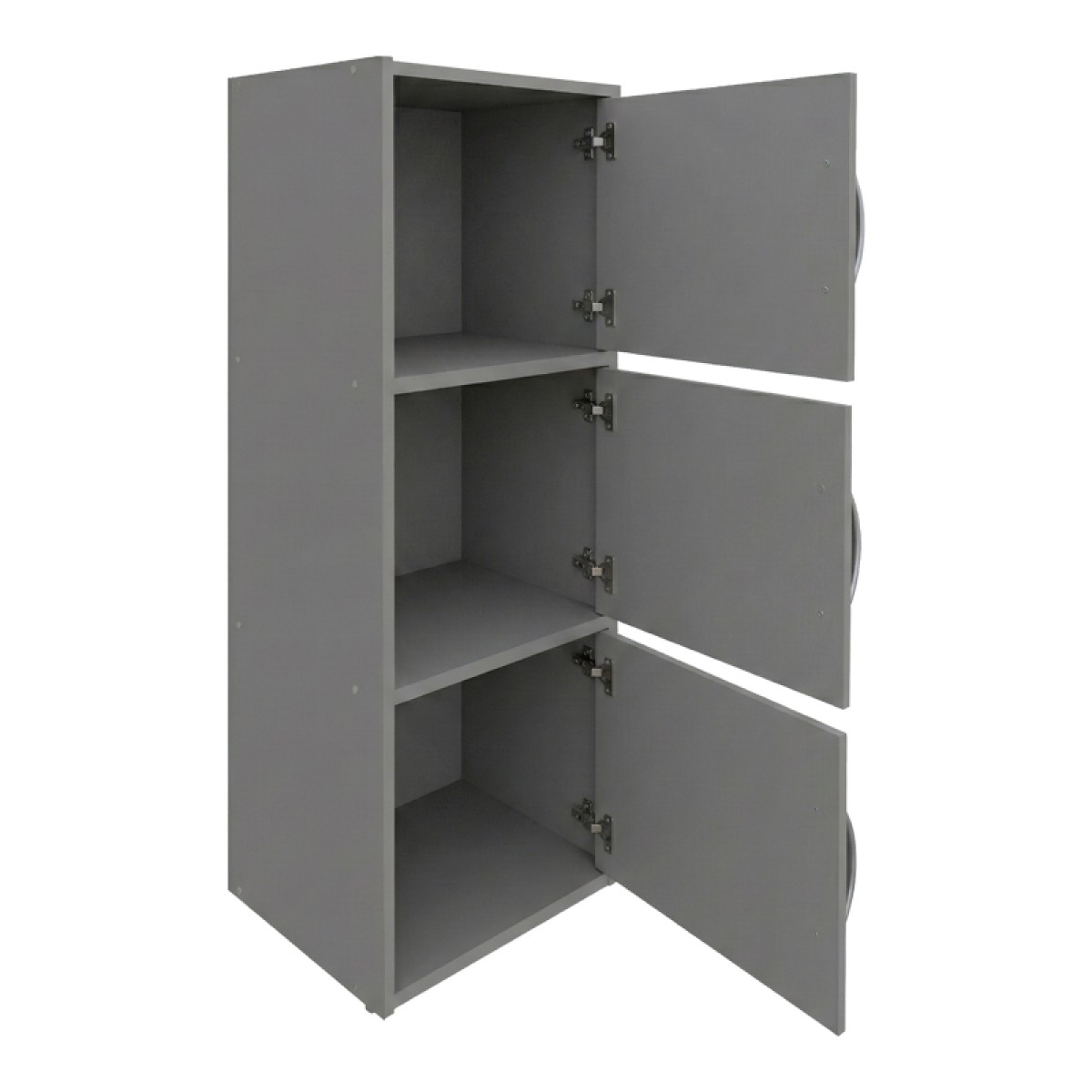 Ντουλάπι-στήλη Soline pakoworld ανοιχτό γκρι 40x34.5x90.5εκ