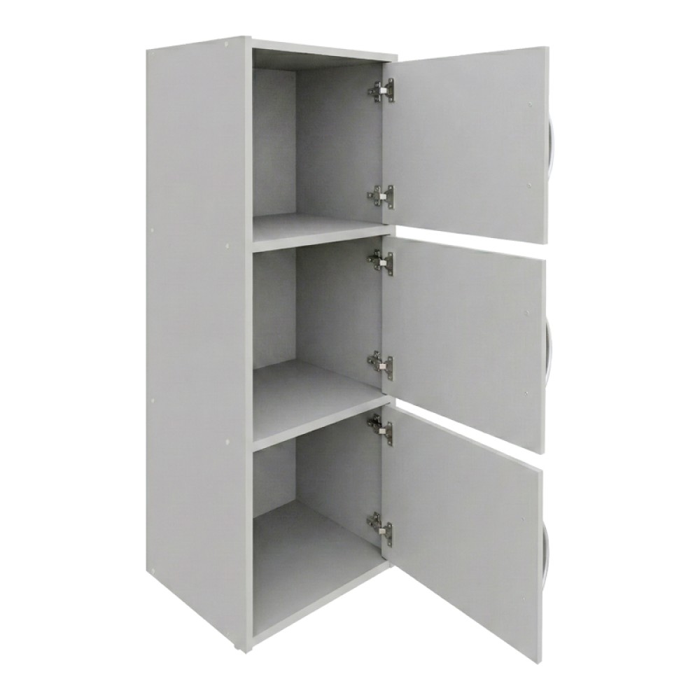 Ντουλάπι-στήλη Soline pakoworld λευκό 40x34.5x90.5εκ