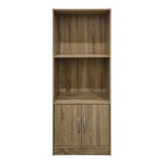 Βιβλιοθήκη Tekaro pakoworld sonoma 60x30x120εκ