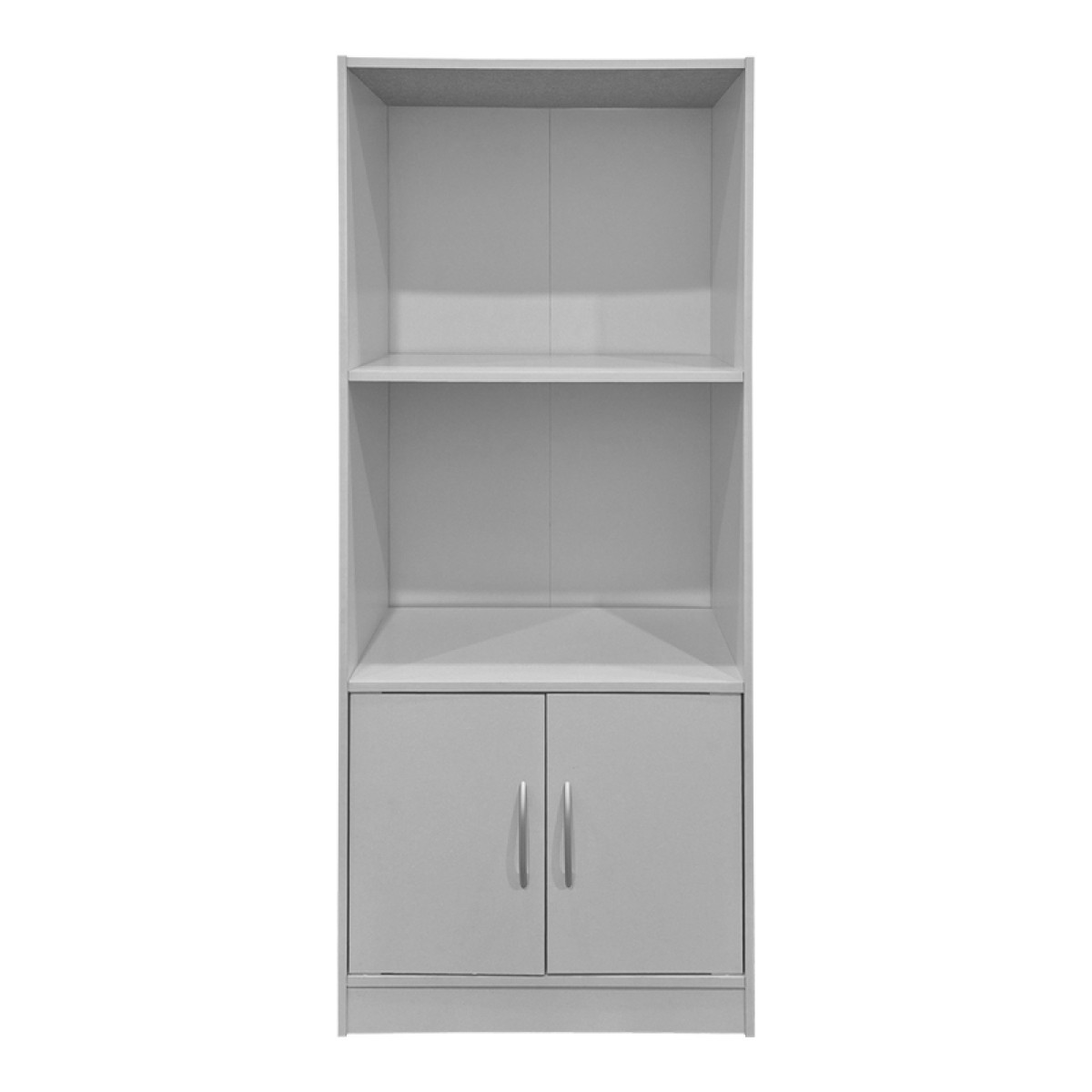 Βιβλιοθήκη Tekaro pakoworld λευκή 60x30x120εκ