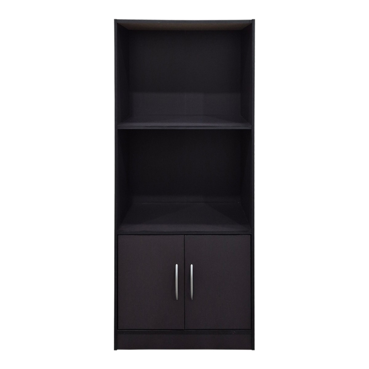 Βιβλιοθήκη Tekaro pakoworld ανθρακί 60x30x120εκ