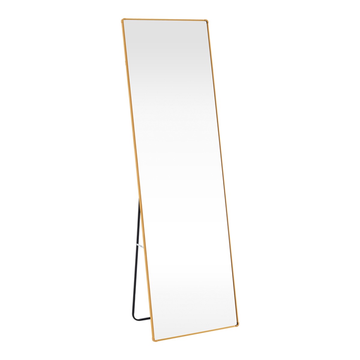 Καθρέπτης Moira pakoworld αλουμίνιο χρυσό 50x28x160εκ