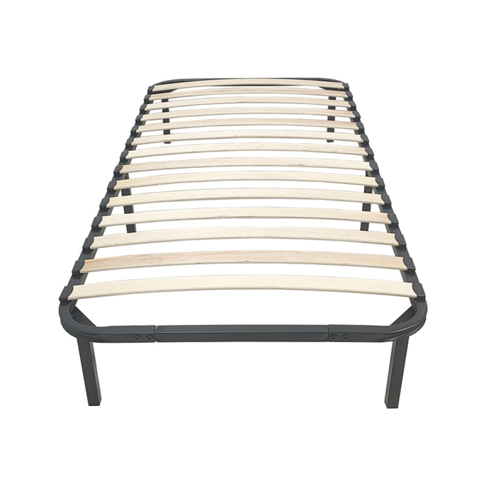 Κρεβάτι-υπόστρωμα Amaso pakoworld μεταλλικό μαύρο 90x190x28εκ