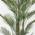 Διακοσμητικό φυτό σε γλάστρα Kwai Inart πράσινο Φ125x180εκ