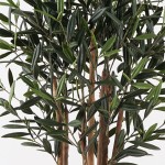 Διακοσμητικό φυτό σε γλάστρα Olia Inart πράσινο Φ52x120εκ