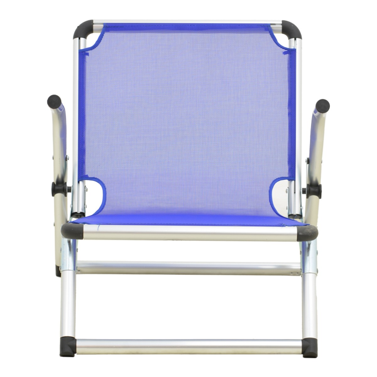 Καρεκλάκι παραλίας Plazo pakoworld αλουμίνιο-textilene σε μπλε απόχρωση 55x70x59εκ