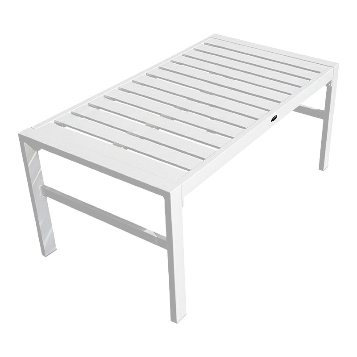 Σαλόνι Gardenly pakoworld σετ 4τμχ αλουμίνιο σε λευκή απόχρωση με μπεζ μαξιλάρια