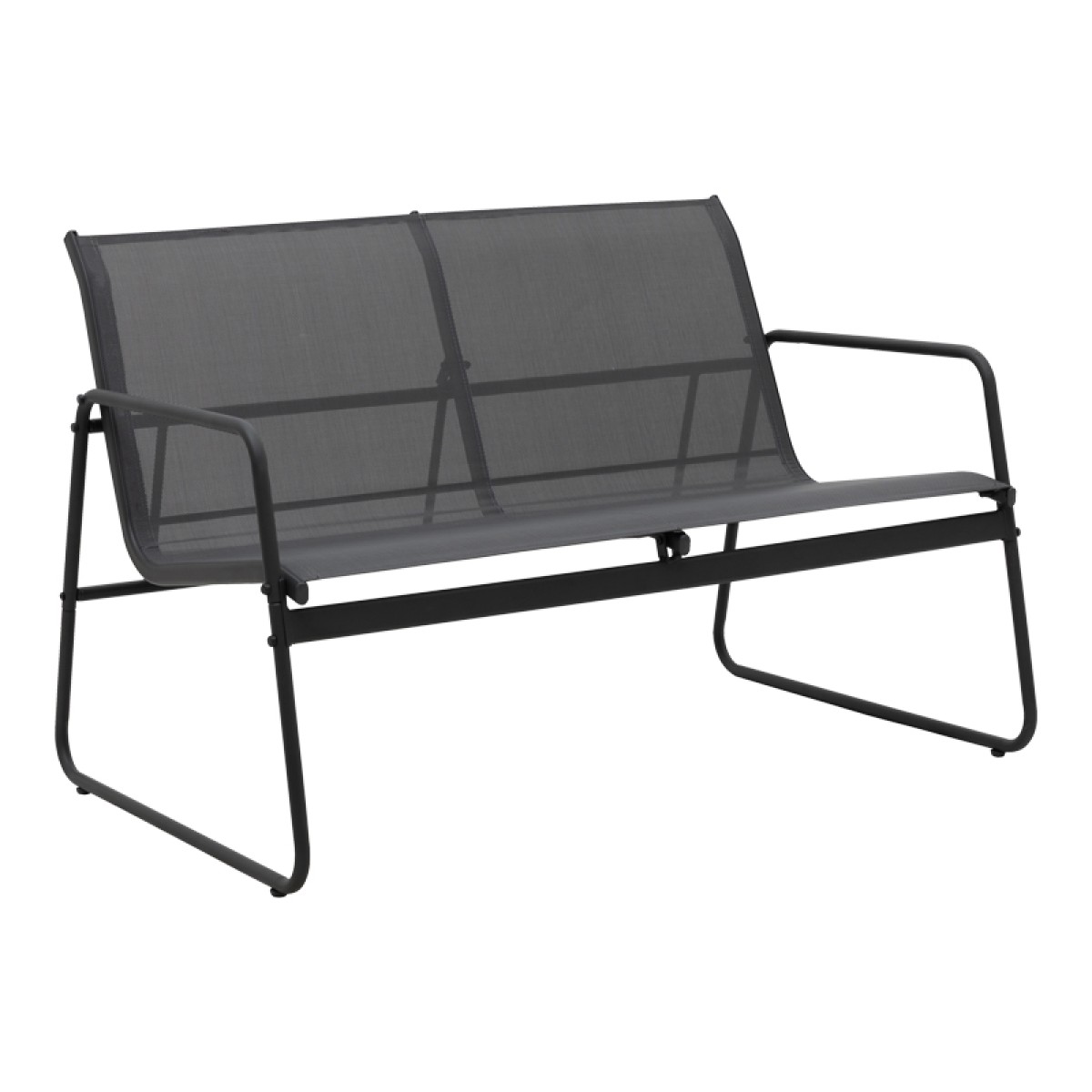 Σαλόνι εξωτερικού χώρου Veranda textilene-μέταλλο σε ανθρακί απόχρωση