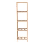 Ραφιέρα δαπέδου Zendia pakoworld ξύλο ελάτου σε φυσική απόχρωση 35x30x130εκ