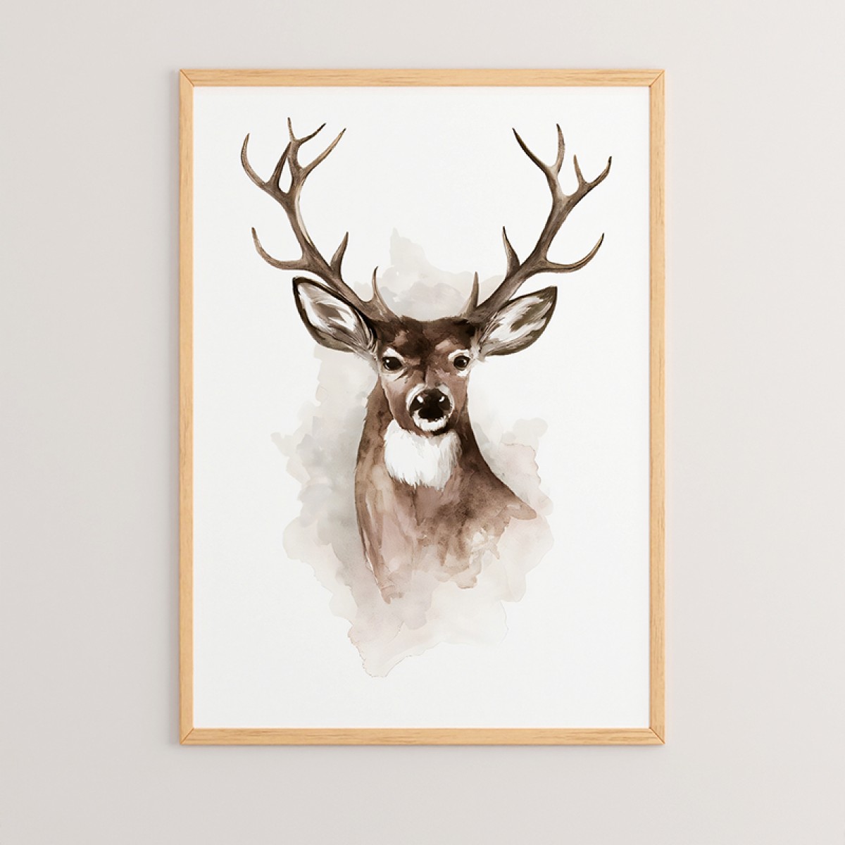 Πίνακας Deereby pakoworld με ψηφιακή εκτύπωση και πλαίσιο 33x1.5x48εκ