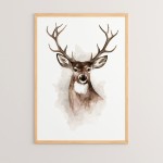 Πίνακας Deereby pakoworld με ψηφιακή εκτύπωση και πλαίσιο 33x1.5x48εκ