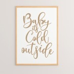 Πίνακας Berby pakoworld με ψηφιακή εκτύπωση και πλαίσιο 33x1.5x48εκ