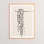 Πίνακας Sed pakoworld με ψηφιακή εκτύπωση και πλαίσιο 33x1.5x48εκ