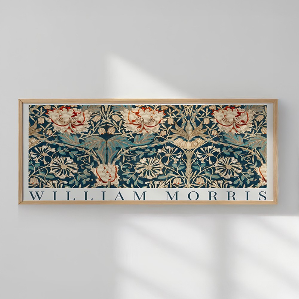 Πίνακας Morris pakoworld με ψηφιακή εκτύπωση και πλαίσιο 120x2x50εκ