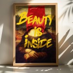 Πίνακας Loveser pakoworld με ψηφιακή εκτύπωση και πλαίσιο 50x2x70εκ