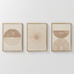 Πίνακας Varenzy pakoworld τρίπτυχος με ψηφιακή εκτύπωση και πλαίσιο 33x1.5x48εκ