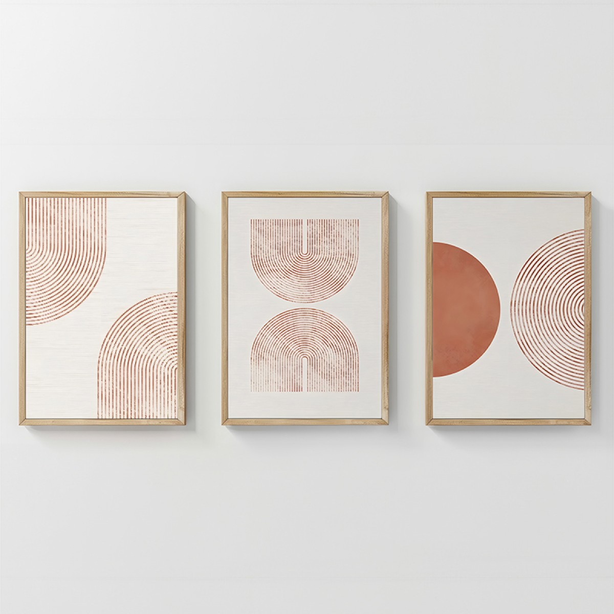 Πίνακας Chilen pakoworld τρίπτυχος με ψηφιακή εκτύπωση και πλαίσιο 33x1.5x48εκ