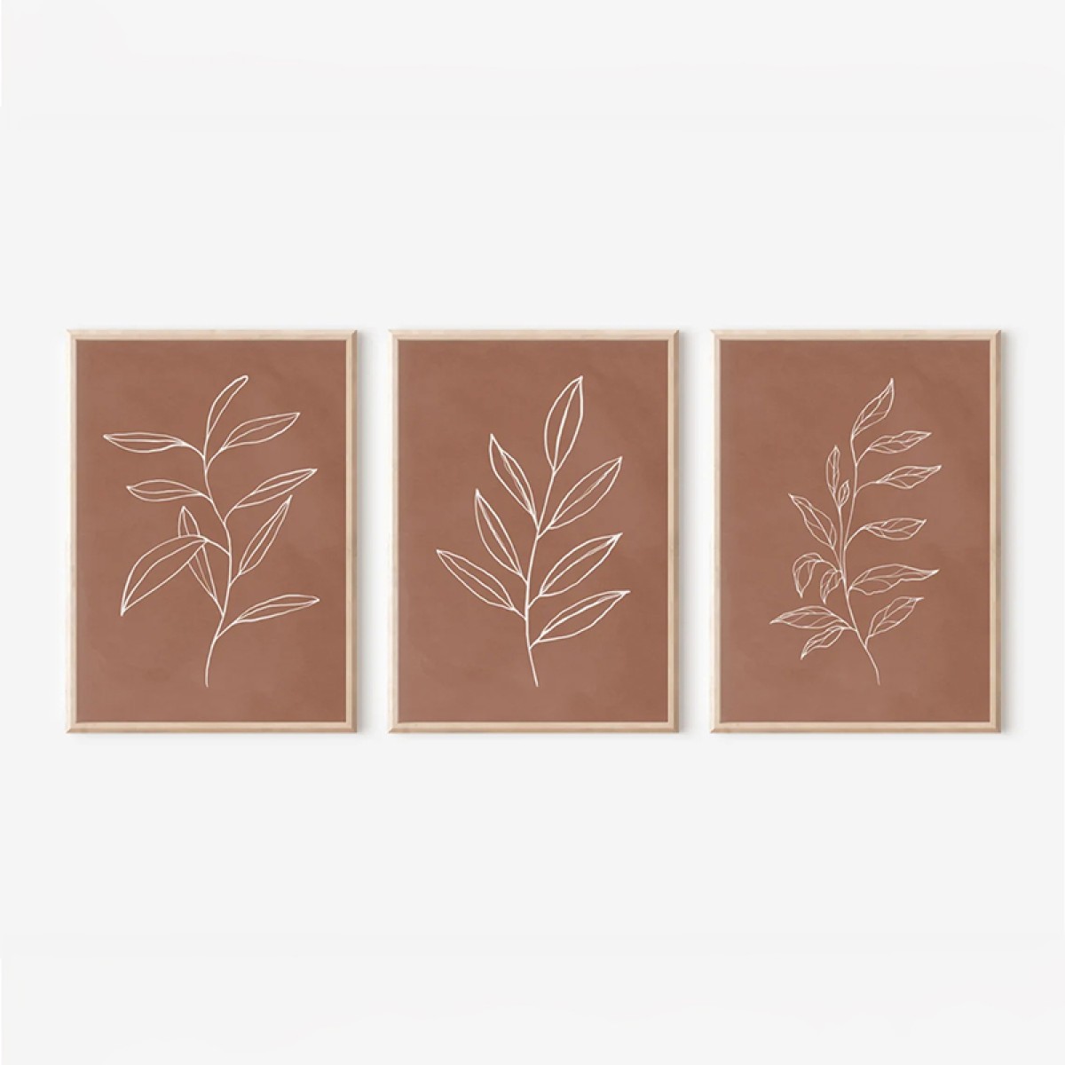 Πίνακας Drifer pakoworld τρίπτυχος με ψηφιακή εκτύπωση και πλαίσιο 33x1.5x48εκ