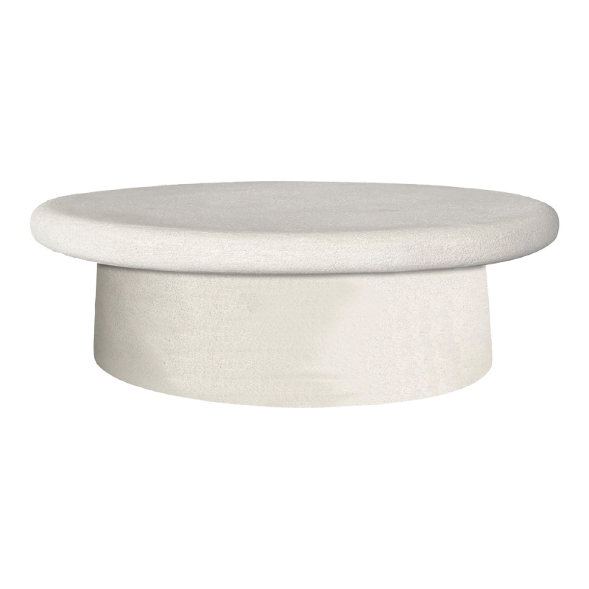 Τραπέζι σαλονιού Herona pakoworld mdf λευκό 100x60x32εκ
