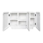 Μπουφές Kooldio pakoworld mdf λευκό 120x37.5x69εκ