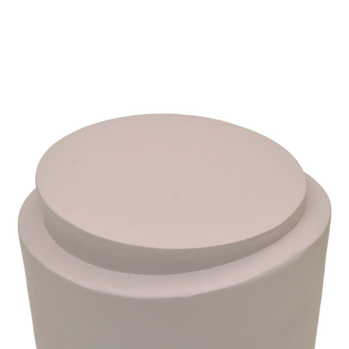 Βοηθητικό τραπέζι Fortox pakoworld MGO cappuccino Φ40x49.5εκ