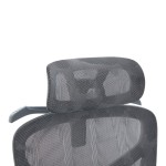 Καρέκλα γραφείου διευθυντη Vigo pakoworld mesh χρώμα γκρι 52x70x118-124εκ